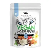 White Wolf Nutrition Natural+Lean Blend Sampler 8 X 30g