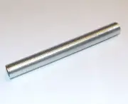 SET OF 2 ZINC PLATED STEEL 3 1/2" LAMP PIPE NIPPLES LAMP PART NEW 57080J