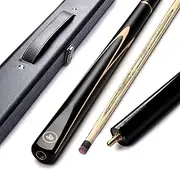 Pool Cue Sticks 57In 19 Oz Professional Pool Cue Sticks,3/4 Jointed Snooker Cue 11.5Mm Big Tip Pool Cues with an Extender and Hard Case，Billiard Pool Stick