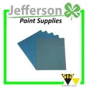 Sia Abrasive 1948 Siaflex 80 Grit Wet or Dry Sanding Sandpaper Sheets - QTY 50