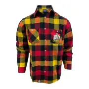 NZSR Waikato Chiefs Men's 'Lumberjack' Flannel Shirt - Size M - 5XL