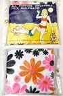 Vintage MCM 1960’s INFLATABLE TOTE BAG /PILLOW Morris Struhl FLORAL Beach Hippie