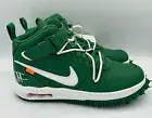 Size 13 Mens - Nike x Off-White Air Force 1 Mid - Pine Green - DR0500-300