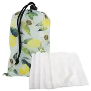 Appetito Mesh Produce Bag with Pouch