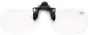 Reading Glasses Clip On Flip Up Magnifying Reading Glasses Magnifiers Lenses Readers Unisex (2.0 x)