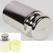 F Class 5kg Scale Calibration Weight Stainless Steel Balance Weights +/-25.0mg