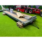 Metal CNC Flat Module DIY for 1/14 Heavy Trailer Tamiye RC Tractor Truck Cars