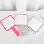 Handle Mirror Square Makeup Mirror Handheld Vanity Mirror Hand Mirror Makeup H❤W