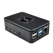 Shell Enclosure Case Enabling Cooling Fan Installation For Raspberry Pi 4B