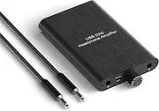 HiFi Headphone Amplifier 16-600Ω HIGI Impedance Headphone Amp USB-C Support 3.5mm AUX and Type-C Input which can be Used with Either MAC, Mobile Phone, PS4, PS5, Laptop or Desktop System