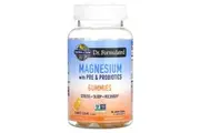 Garden of Life, Magnesium with Pre & Probiotics Gummies, Orange Creme, 60 Gummies