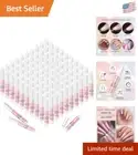 Long-Lasting Nail Tips Glue: 100 Pcs Super Strong Adhesive for DIY Nail Art