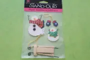 Provo Craft Stand-Outs Paper Sculpture Stickers "Winter Time" 43-6116