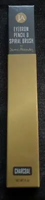 New Sealed Jerome Alexander Eyebrow Pencil & Brush Shade Charcoal