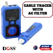 CABLE TRACER WITH AC FILTER PORT FLASHING DOSS