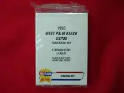 1993 WEST PALM BEACH EXPOS FLEER PROCARDS MiLB TEAM SET MONTREAL EXPOS SEALED
