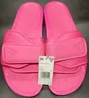 Adidas Boost x Pharrell Slides Pink Mens Sz 13 FV7289 Chancletas HU NIB