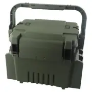 Secure Lure Storage Box with Double Layer Design and Detachable Baffle