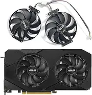 FDC10H12S9-C T129215SU 6PIN RTX 2060 Super GPU Fan for ASUS GTX 1660 1660Ti Dual EVO OC RTX2070 Graphics Card Cooler Fan (FDC10H12S9-C)