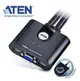 ATEN CS22U 2埠 USB KVM多電腦切換器 (按鍵切換,non-HotKey) (10折)