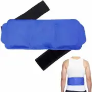 Ice Packs for Injuries Reusable - Adjustable 14 x 6 Inch Hot and Cold Gel Pack
