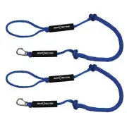 Extreme Max 3006.2972 PWC Bungee Dock Line Value 2-Pack-4',Blue