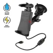 RAM® Quick-Grip 15W Waterproof Wireless Charging Suction Cup Mount (RAM-B-166-UN14W-1)