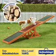 Petscene Puppy Pet Seesaw Dog Obedience Sports Agility Training Outdoor Play