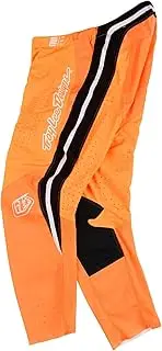 [Troy Lee Designs] SE Pro Motorcycle/Dirt Bike Pants for Men, Multiple Sizes/Colors, Durable, Ventilated and Flexible, Pinned Neo Orange, 28, SKU 201505041
