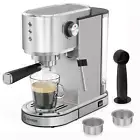 Espresso Machine 20 Bar Automatic Coffee Maker with Milk Frother Wand, 34 Oz, Ne