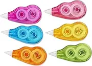 DIYEAH 12 Pcs Cute Correction Tapes Convenient Portable for Writing for School Office Home Use Instant Correction No Drying Random Colors