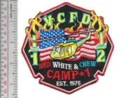 Hotshot Firemen California Ventura County Fire Department Camp 1 Red White & Cre