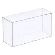 Acrylic Display Case Plastic Box Cube Storage Box Transparent 31x11x15.5cm