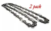 2x 8" Chain For Sun Joe SWJ800E SWJ801E SWJ802E SWJ806E iON8PS Pole Saw
