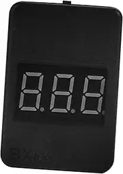 GRIRIW Battery Checker Tool Lipo Battery Device Protection Sturdy Plastic Easy to Carry