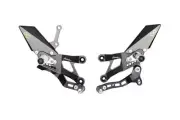 LIGHTECH Floorboards Rear Set Adjustable Jointed Yamaha R3 2015-2021