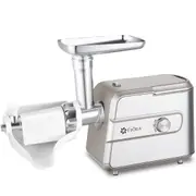 Flora Max 3000W Electric Meat Mincer Sausage Filler Kibbe Maker Tomato Sauce Kit