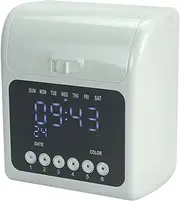 Employee Attendance Machine Time Clock for Small Businesses, Attendance Machine Cross-Border Clock Clock Paper Card Clock Machine Microcomputer Card Entry for Small Businesses and Offices