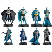 Eaglemoss Batman Figurines Decades Collection Full Set of 8 Figurines 1/16 Scale