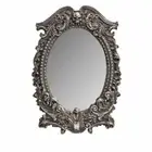 Alchemy Gothic MASQUE OF THE BLACK ROSE MIRROR Ornate Baroque Skull Pirate Frame