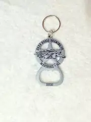 DARK HORSE BREWING CO., MARSHALL MI. keychain, figural bottle opener