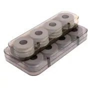 8/16Pcs Foam Winding Board Fishing Line Wire Shaft Bobbin Spools Tackle Box
