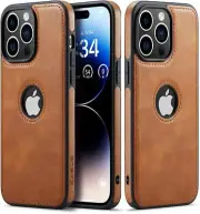 For Apple iPhone 15 14 Plus 13 12 11 Pro XR XS Max Case Leather Shockproof Cover