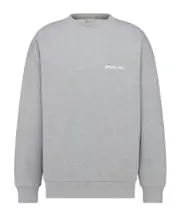 Christian Dior Tag Sweatshirt, Oversized-Fit L grey