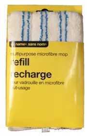 2-Pack Multipurpose Microfibre Mop Refill 16 X 5.5 Inches Flat