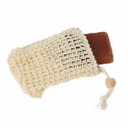 Sisal Soap Pouch with Drawstring - Bass Brushes