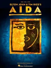 Aida Sheet Music Piano Vocal Selections Book Elton John NEW 000313175