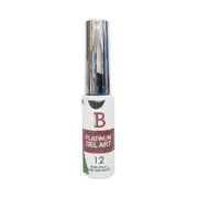 Billionaire Liner Art UV LED Nail Gel Polish Platinum 12 Dark Rose Gold Glitter