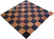 Teak Chess Board - 20cm Chess Set