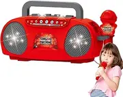 Kids Karaoke Machine,Karaoke Speaker | Kids Adult Karaoke Machine Kids' Instrument Accessories Lighting Effect For Family Home